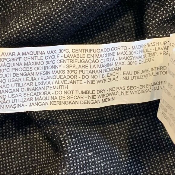 Zara Trafaluc Geometric Knit Shift Dress Size Large - Picture 7 of 9